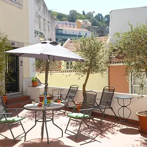Costa Do Castelo Terrace, Em Rua Dos Lagares 8 Apartament
